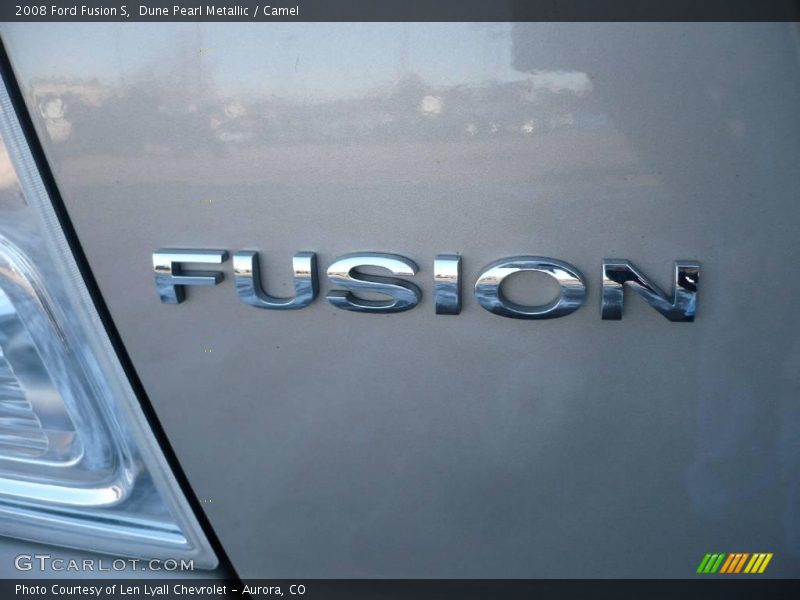 Dune Pearl Metallic / Camel 2008 Ford Fusion S