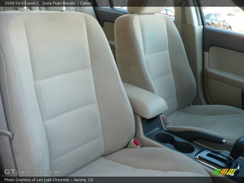 Dune Pearl Metallic / Camel 2008 Ford Fusion S