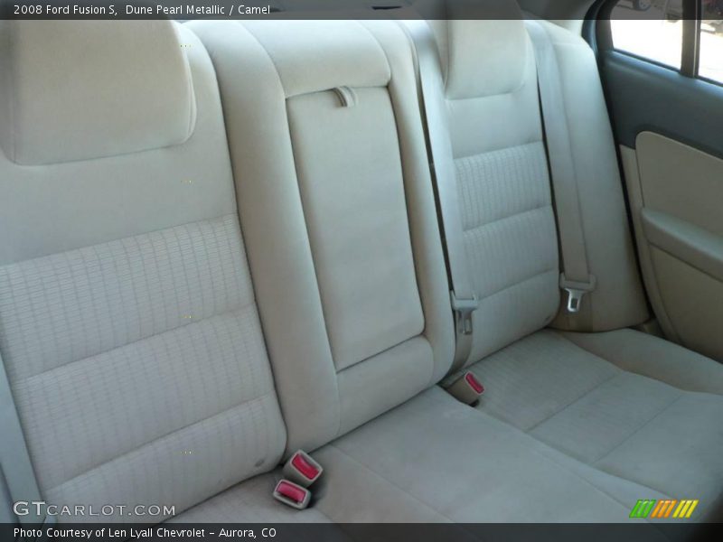 Dune Pearl Metallic / Camel 2008 Ford Fusion S