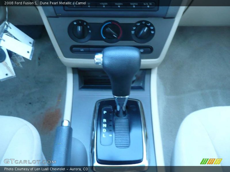 Dune Pearl Metallic / Camel 2008 Ford Fusion S