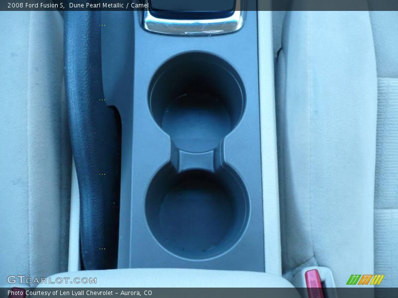 Dune Pearl Metallic / Camel 2008 Ford Fusion S
