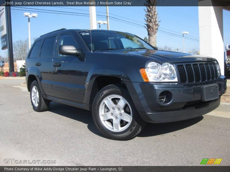 Steel Blue Metallic / Medium Slate Gray 2006 Jeep Grand Cherokee Laredo