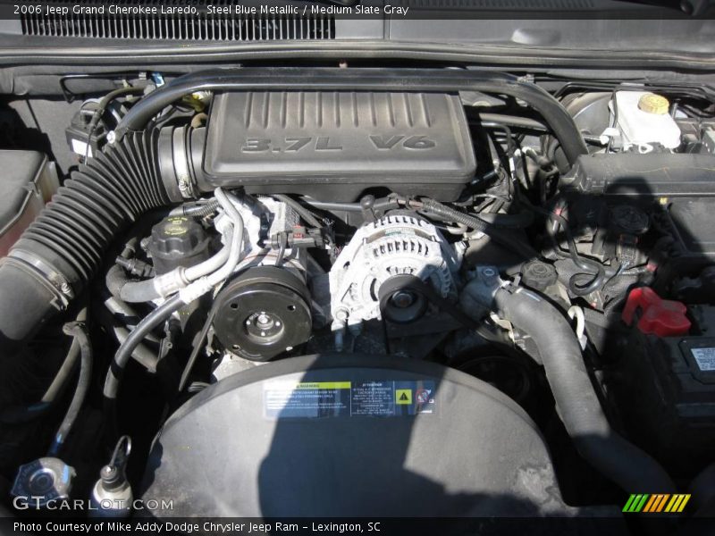 Steel Blue Metallic / Medium Slate Gray 2006 Jeep Grand Cherokee Laredo