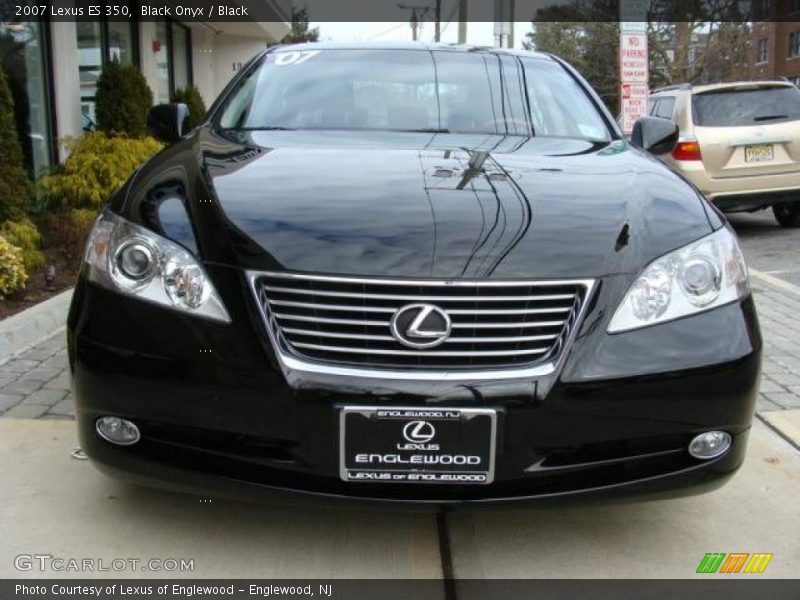 Black Onyx / Black 2007 Lexus ES 350