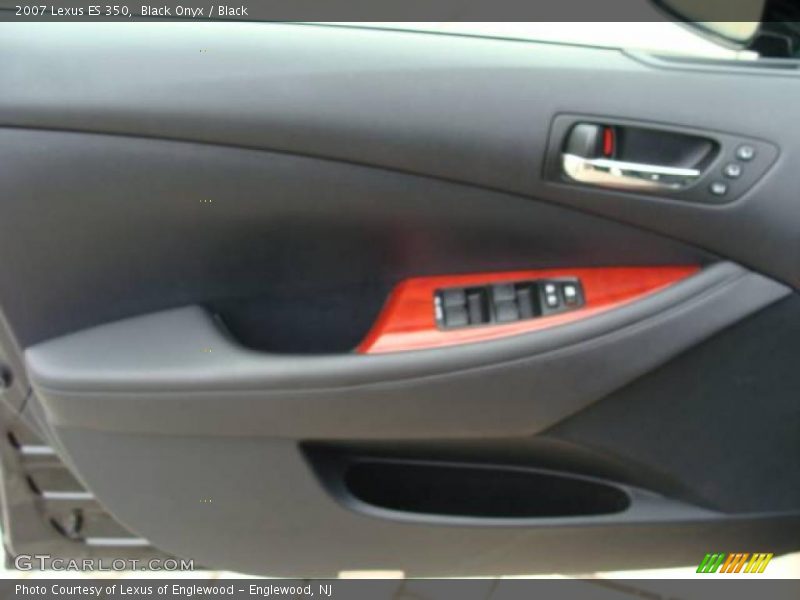 Black Onyx / Black 2007 Lexus ES 350