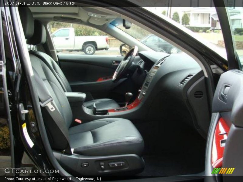 Black Onyx / Black 2007 Lexus ES 350