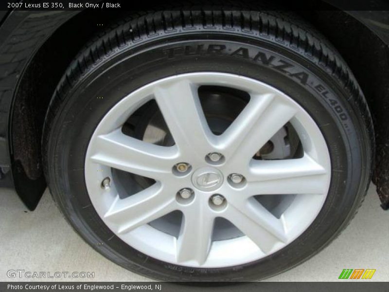 Black Onyx / Black 2007 Lexus ES 350