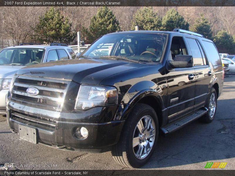 Black / Charcoal Black/Caramel 2007 Ford Expedition Limited 4x4