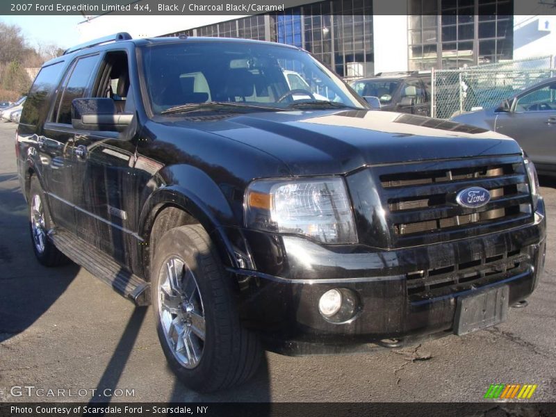 Black / Charcoal Black/Caramel 2007 Ford Expedition Limited 4x4
