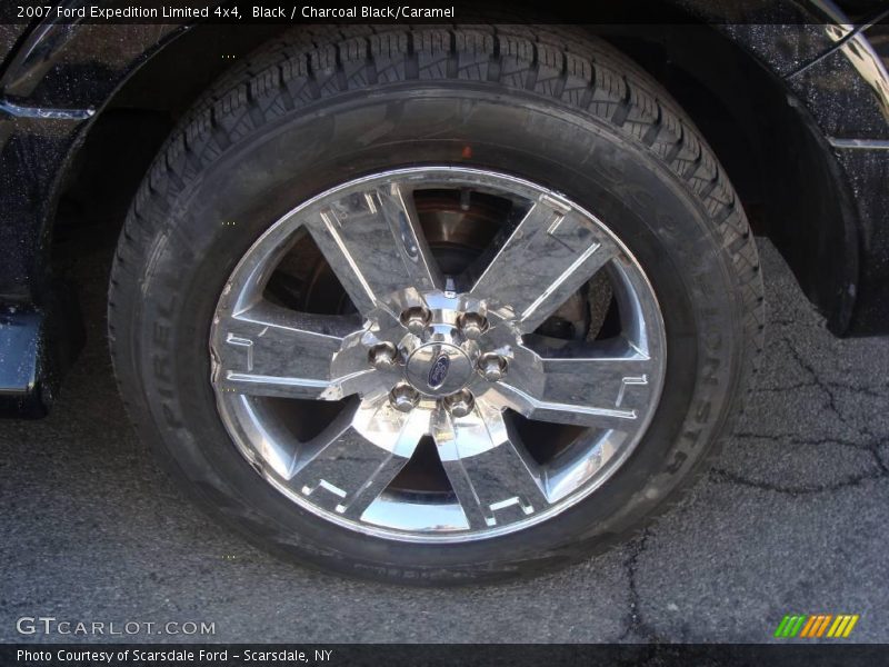 Black / Charcoal Black/Caramel 2007 Ford Expedition Limited 4x4