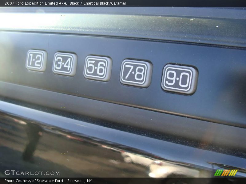 Black / Charcoal Black/Caramel 2007 Ford Expedition Limited 4x4