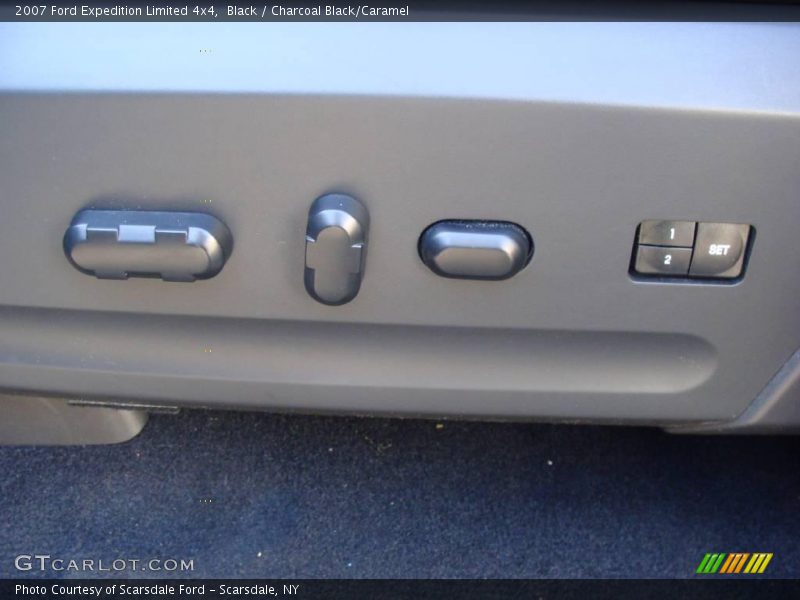 Black / Charcoal Black/Caramel 2007 Ford Expedition Limited 4x4