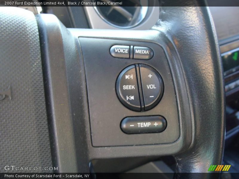 Black / Charcoal Black/Caramel 2007 Ford Expedition Limited 4x4