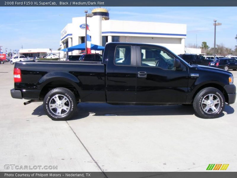 Black / Medium/Dark Flint 2008 Ford F150 XL SuperCab