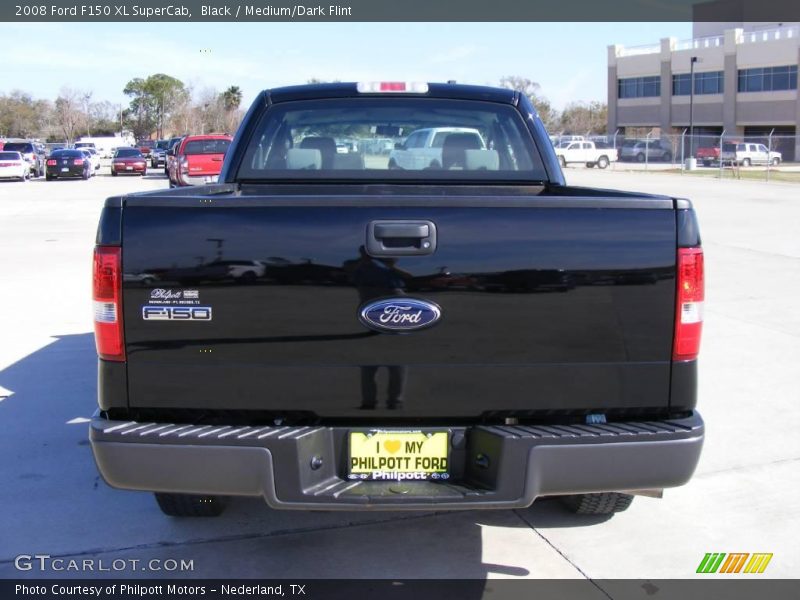 Black / Medium/Dark Flint 2008 Ford F150 XL SuperCab