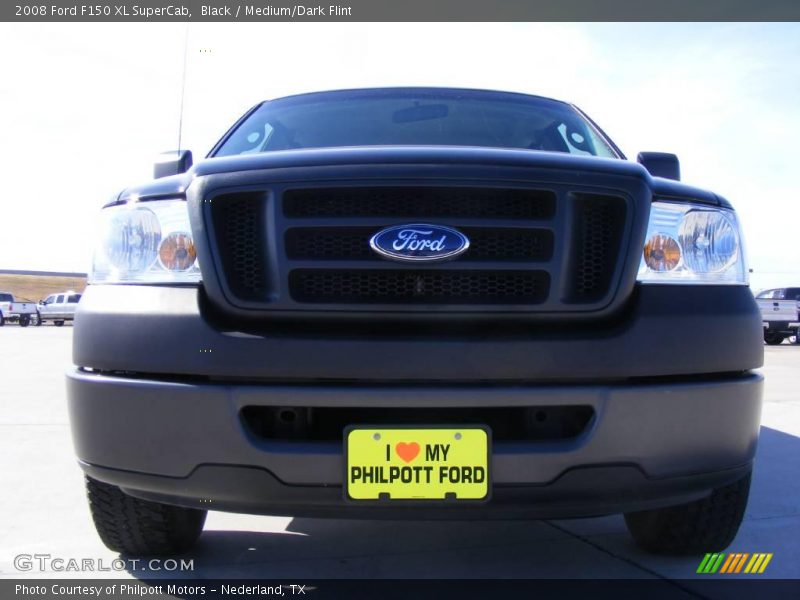 Black / Medium/Dark Flint 2008 Ford F150 XL SuperCab