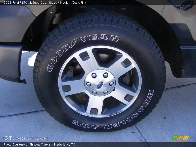 Black / Medium/Dark Flint 2008 Ford F150 XL SuperCab
