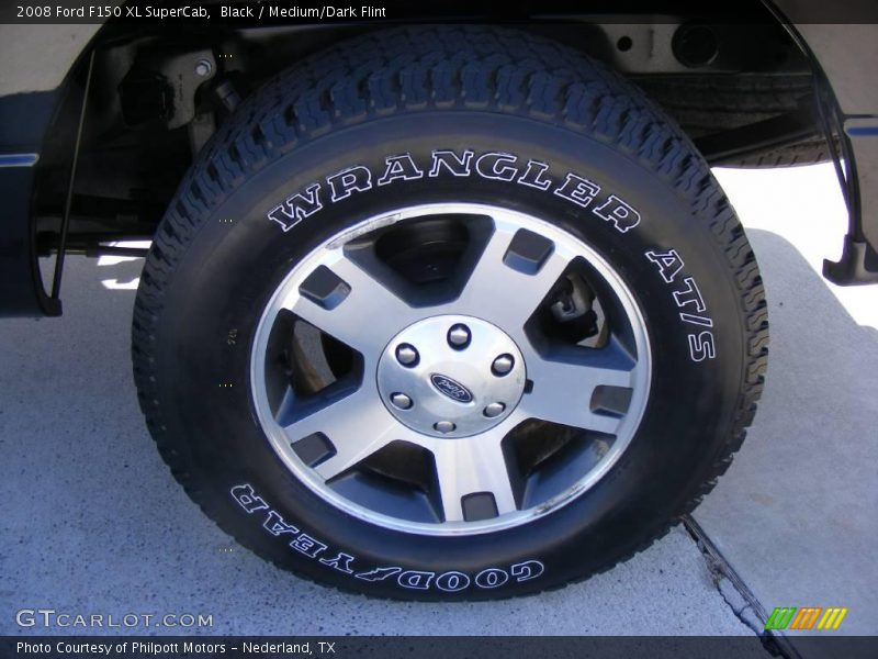 Black / Medium/Dark Flint 2008 Ford F150 XL SuperCab