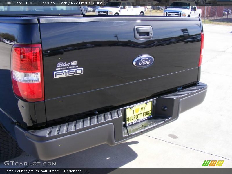 Black / Medium/Dark Flint 2008 Ford F150 XL SuperCab