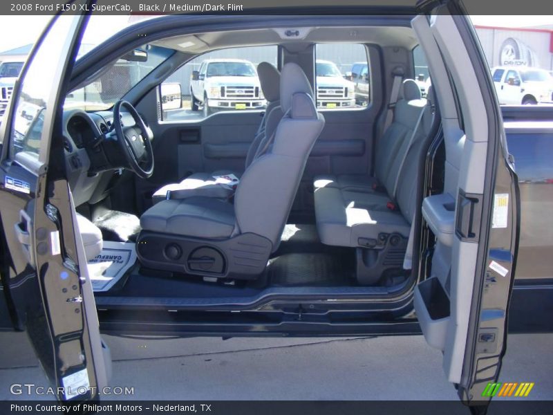 Black / Medium/Dark Flint 2008 Ford F150 XL SuperCab