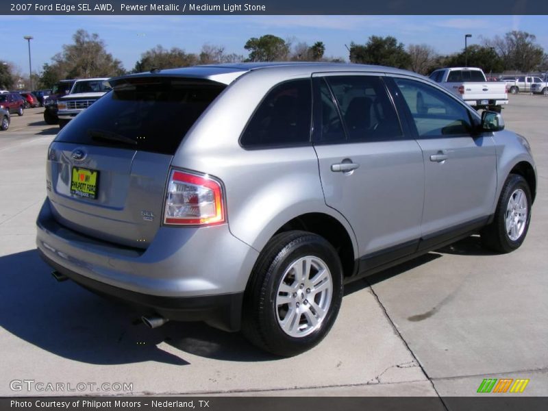 Pewter Metallic / Medium Light Stone 2007 Ford Edge SEL AWD