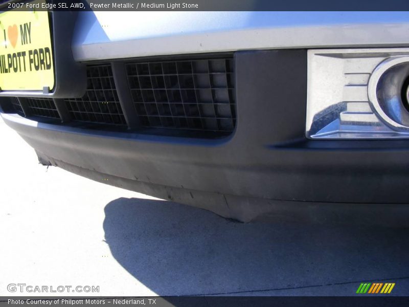 Pewter Metallic / Medium Light Stone 2007 Ford Edge SEL AWD