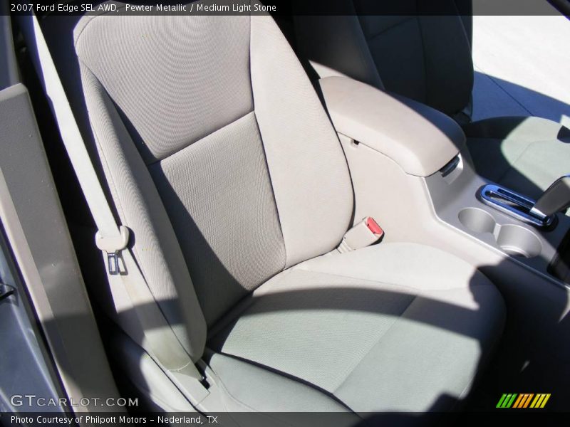 Pewter Metallic / Medium Light Stone 2007 Ford Edge SEL AWD