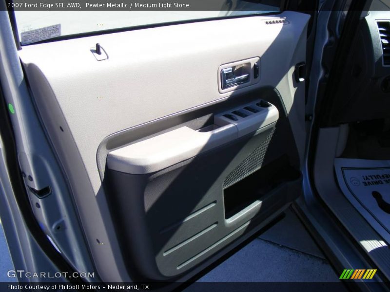Pewter Metallic / Medium Light Stone 2007 Ford Edge SEL AWD