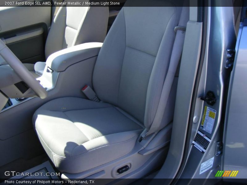 Pewter Metallic / Medium Light Stone 2007 Ford Edge SEL AWD