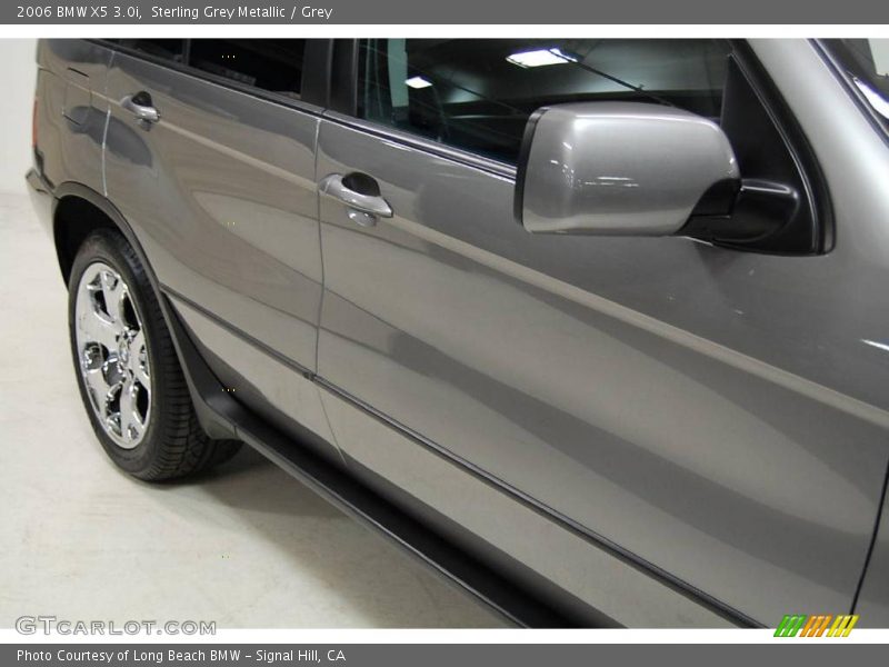Sterling Grey Metallic / Grey 2006 BMW X5 3.0i