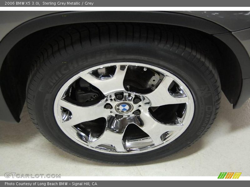 Sterling Grey Metallic / Grey 2006 BMW X5 3.0i