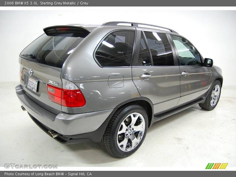 Sterling Grey Metallic / Grey 2006 BMW X5 3.0i
