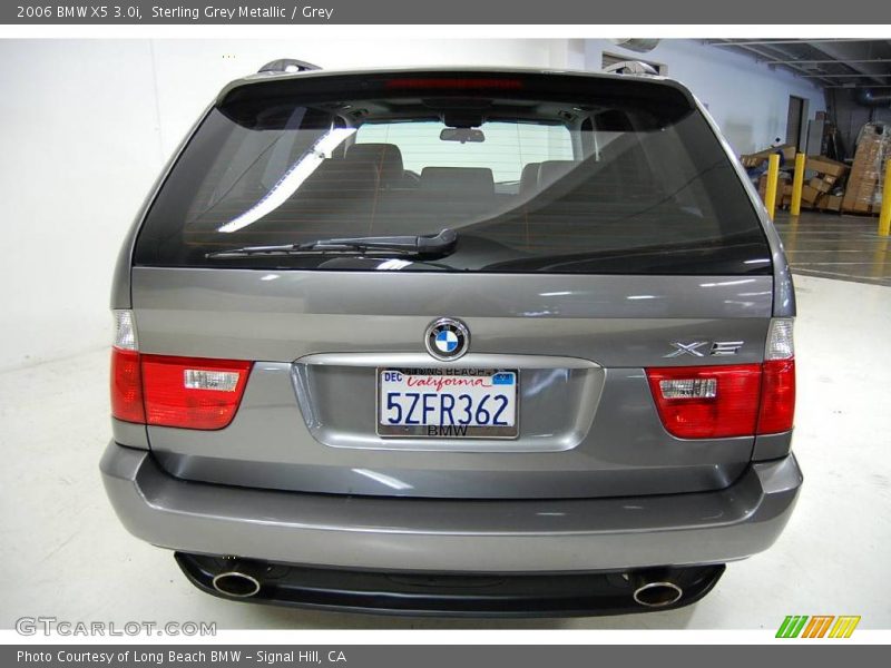 Sterling Grey Metallic / Grey 2006 BMW X5 3.0i