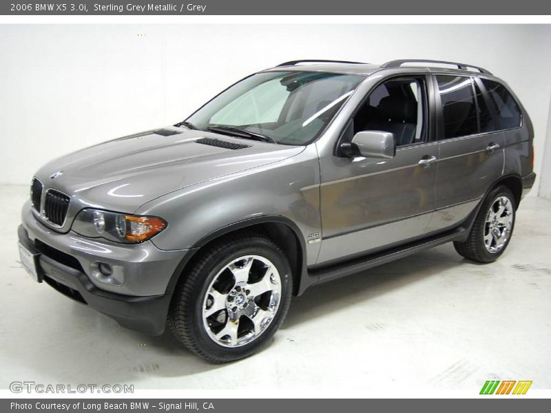Sterling Grey Metallic / Grey 2006 BMW X5 3.0i