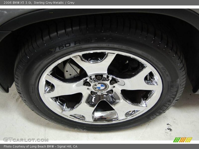 Sterling Grey Metallic / Grey 2006 BMW X5 3.0i