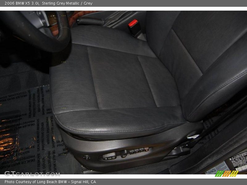 Sterling Grey Metallic / Grey 2006 BMW X5 3.0i