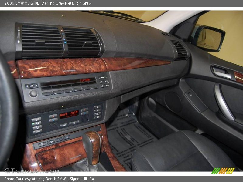 Sterling Grey Metallic / Grey 2006 BMW X5 3.0i