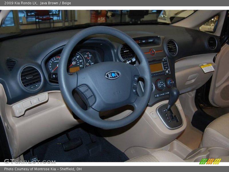 Java Brown / Beige 2009 Kia Rondo LX