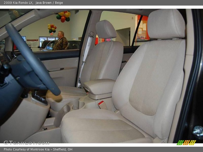 Java Brown / Beige 2009 Kia Rondo LX