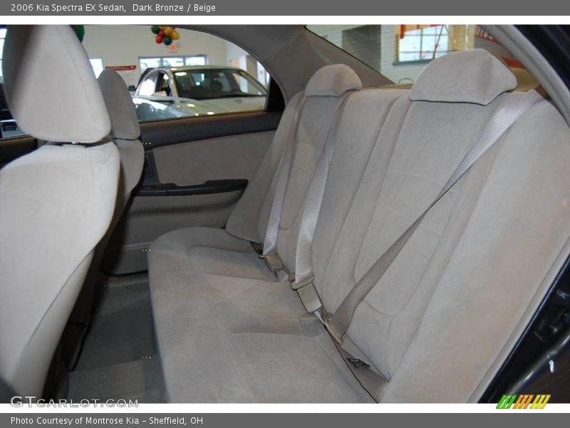 Dark Bronze / Beige 2006 Kia Spectra EX Sedan