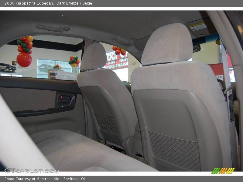 Dark Bronze / Beige 2006 Kia Spectra EX Sedan