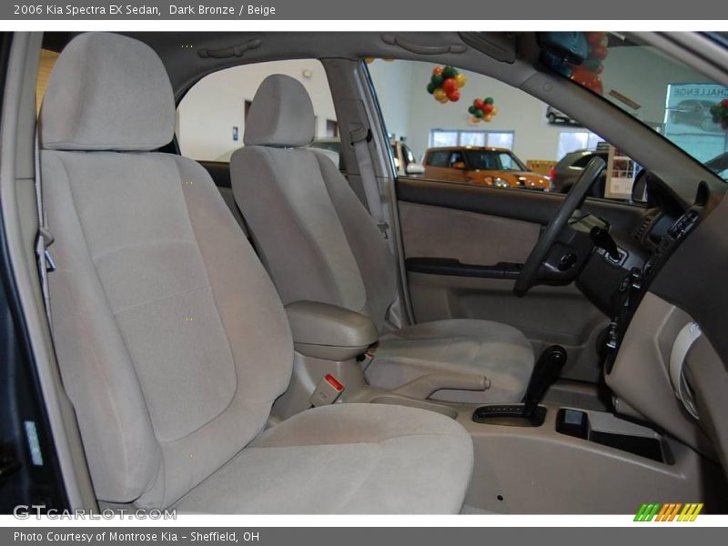 Dark Bronze / Beige 2006 Kia Spectra EX Sedan