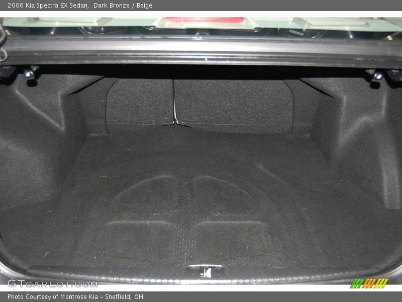 Dark Bronze / Beige 2006 Kia Spectra EX Sedan