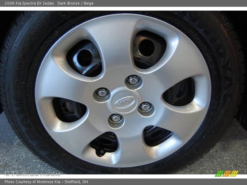 Dark Bronze / Beige 2006 Kia Spectra EX Sedan