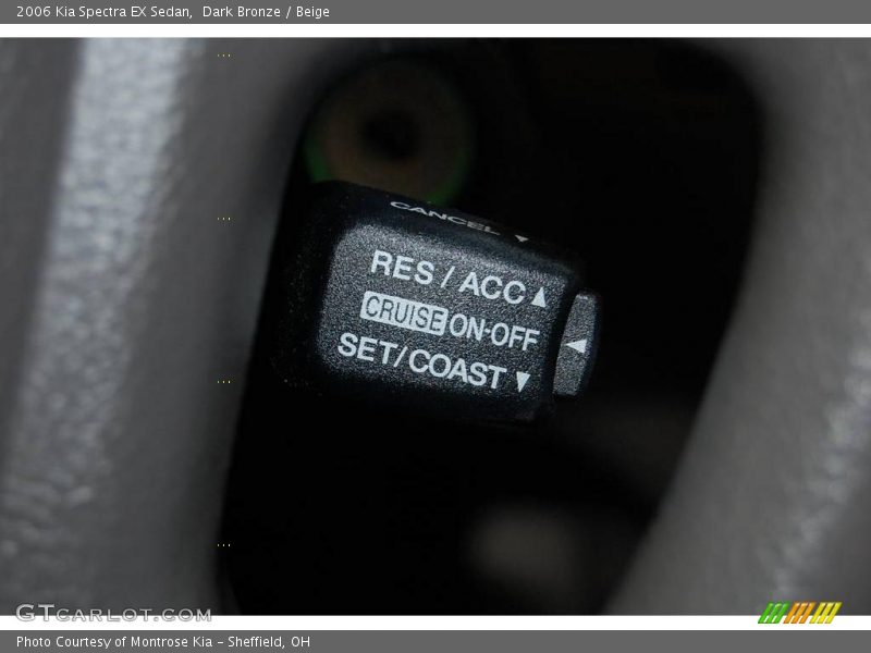 Dark Bronze / Beige 2006 Kia Spectra EX Sedan