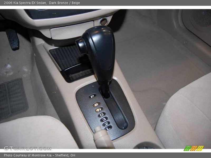 Dark Bronze / Beige 2006 Kia Spectra EX Sedan