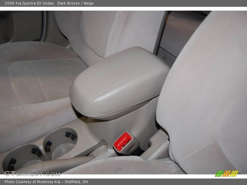 Dark Bronze / Beige 2006 Kia Spectra EX Sedan