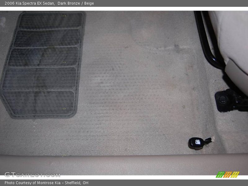 Dark Bronze / Beige 2006 Kia Spectra EX Sedan