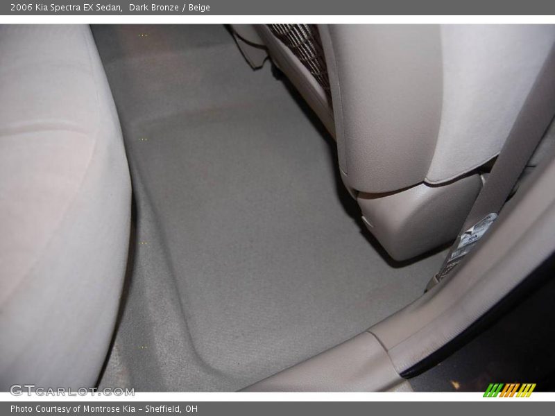 Dark Bronze / Beige 2006 Kia Spectra EX Sedan