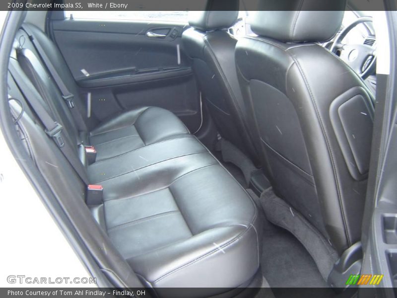 White / Ebony 2009 Chevrolet Impala SS
